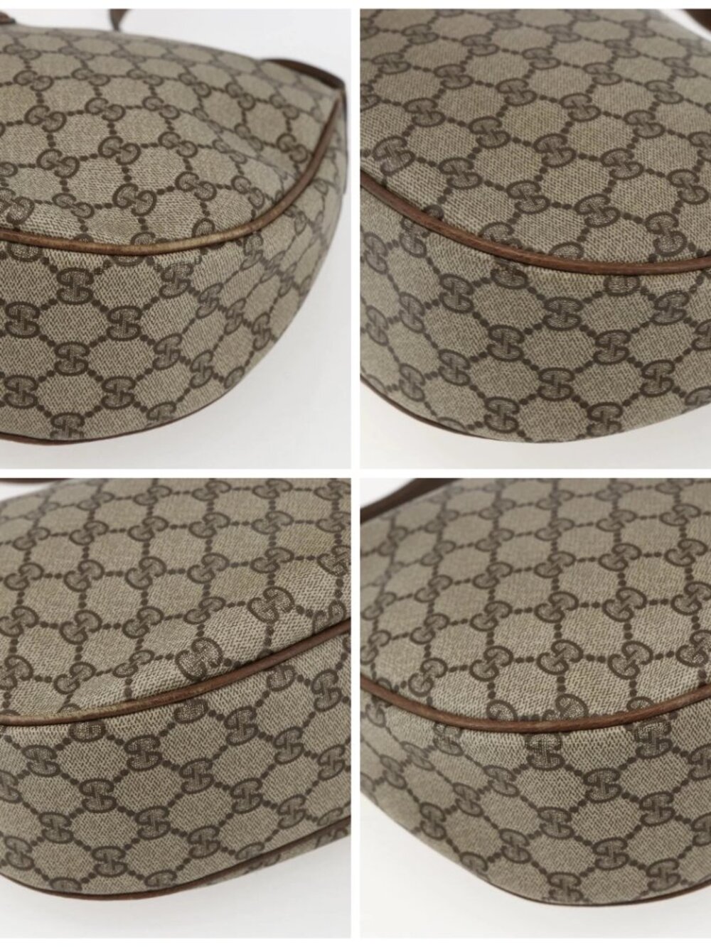 GUCCI GG Supreme Shoulder Bag PVC Beige Gold 001 256 0719 Auth mr2014 - Picture 14 of 16